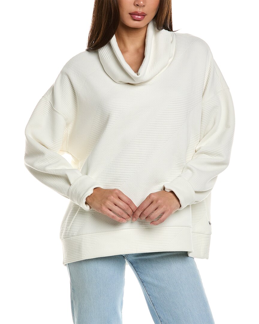 Marika Cowl-neck Darcy Pullover In White