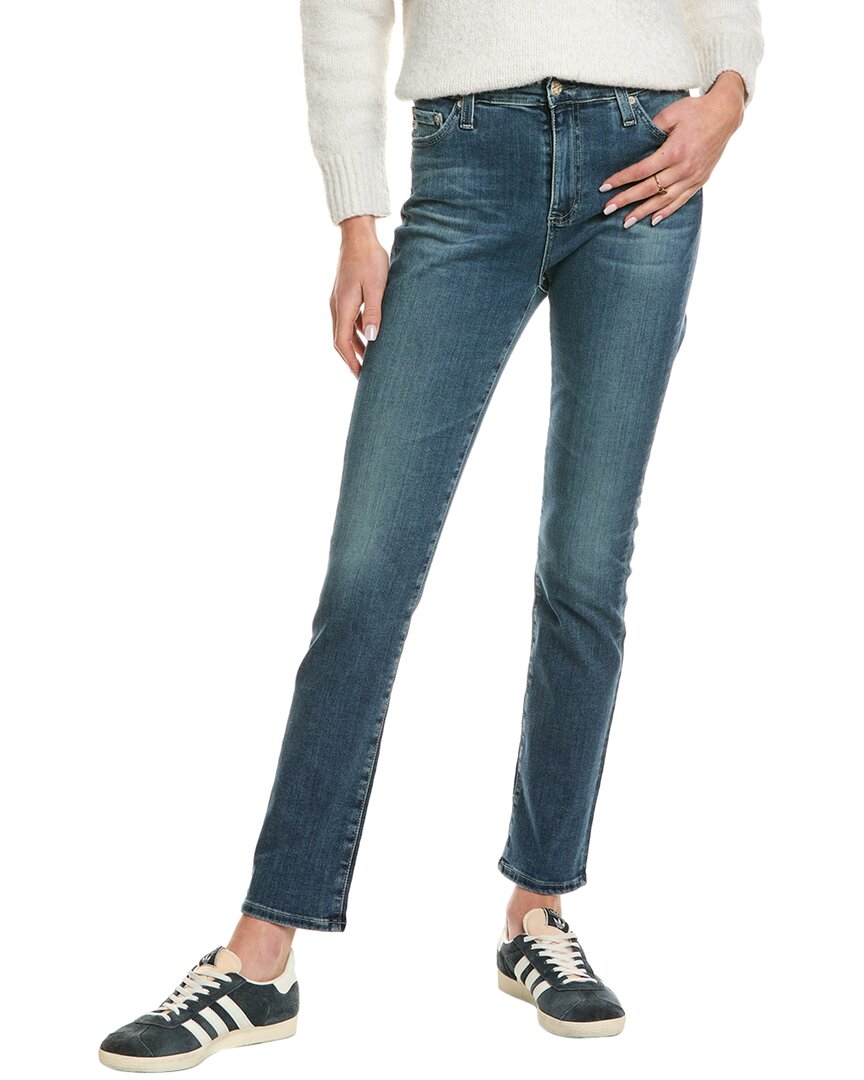 AG AG JEANS MARI 15 YEARS PIKE STREET HIGH-RISE SLIM STRAIGHT JEAN