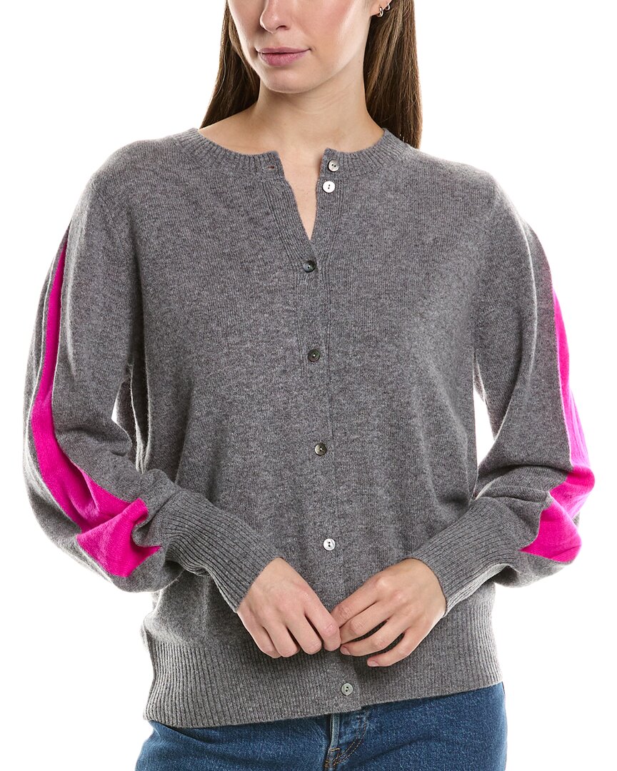 Shop Incashmere Splice Cashmere Cardigan