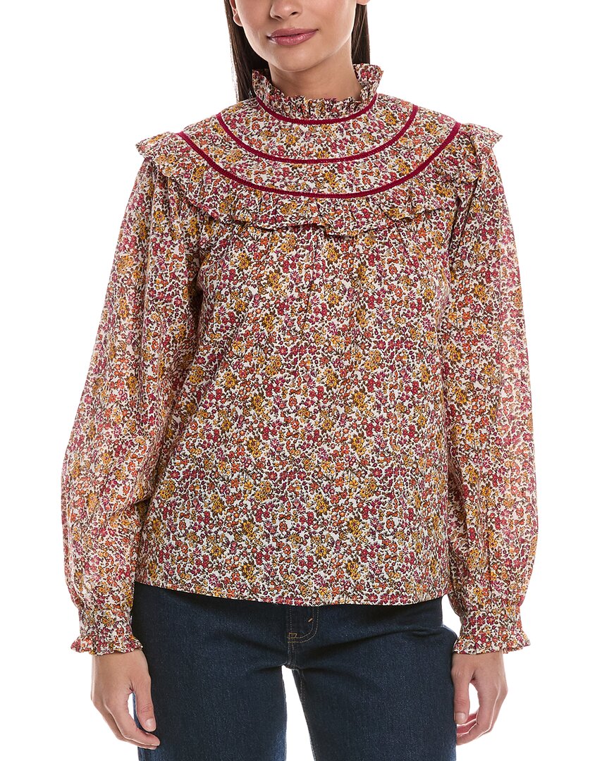 Ro's Garden Grenada Top In Pink