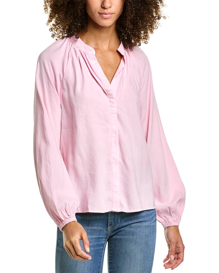 Bella Dahl Shirred Raglan Shirt ModeSens