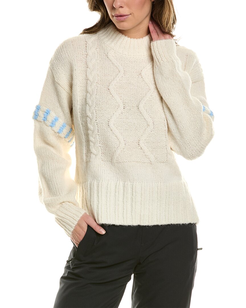 Shop Bogner Rike Alpaca & Wool-blend Sweater In White