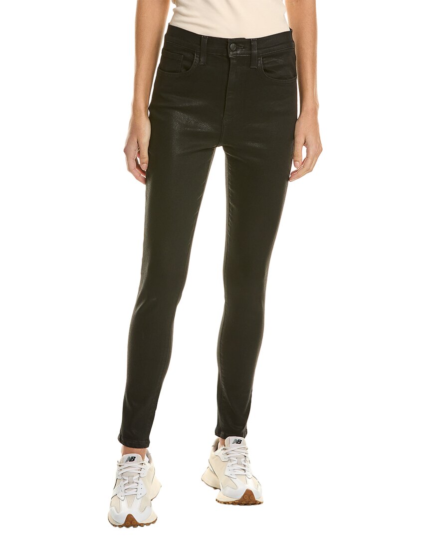 Joe's Jeans Black High-rise Skinny Ankle Jean In Black