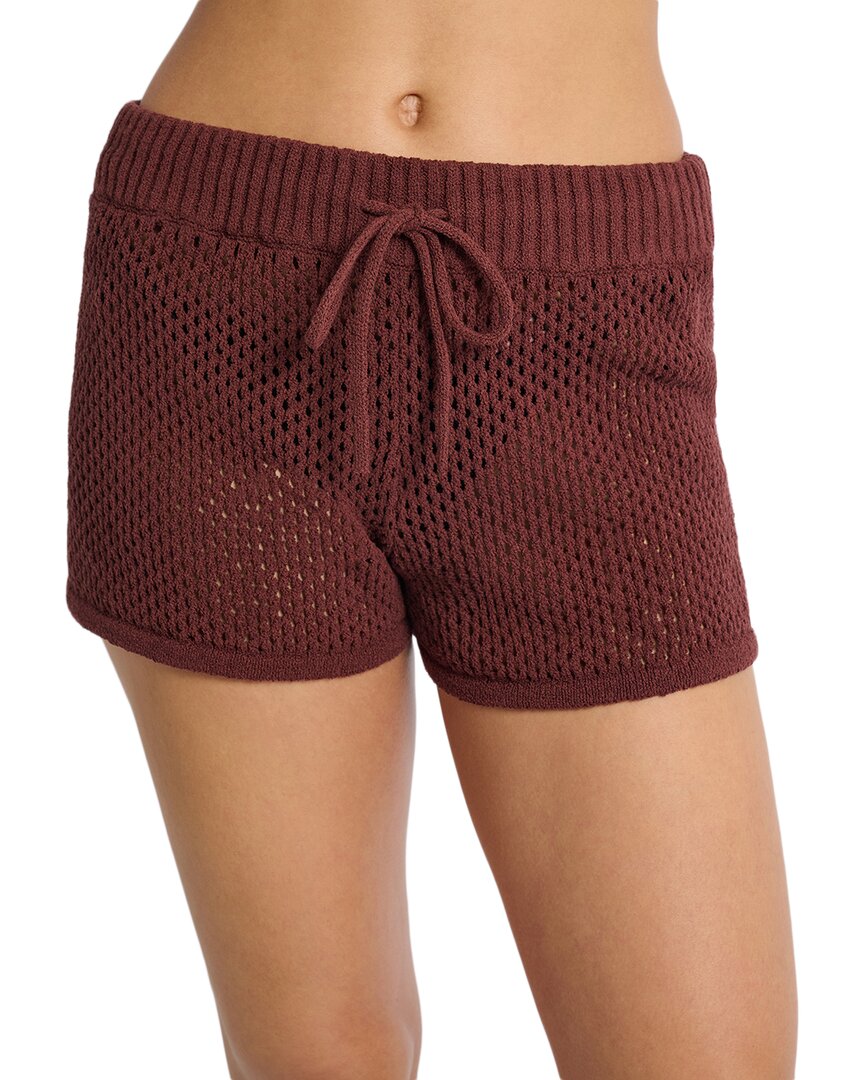 Onia Crochet-knit Cotton-blend Micro Shorts