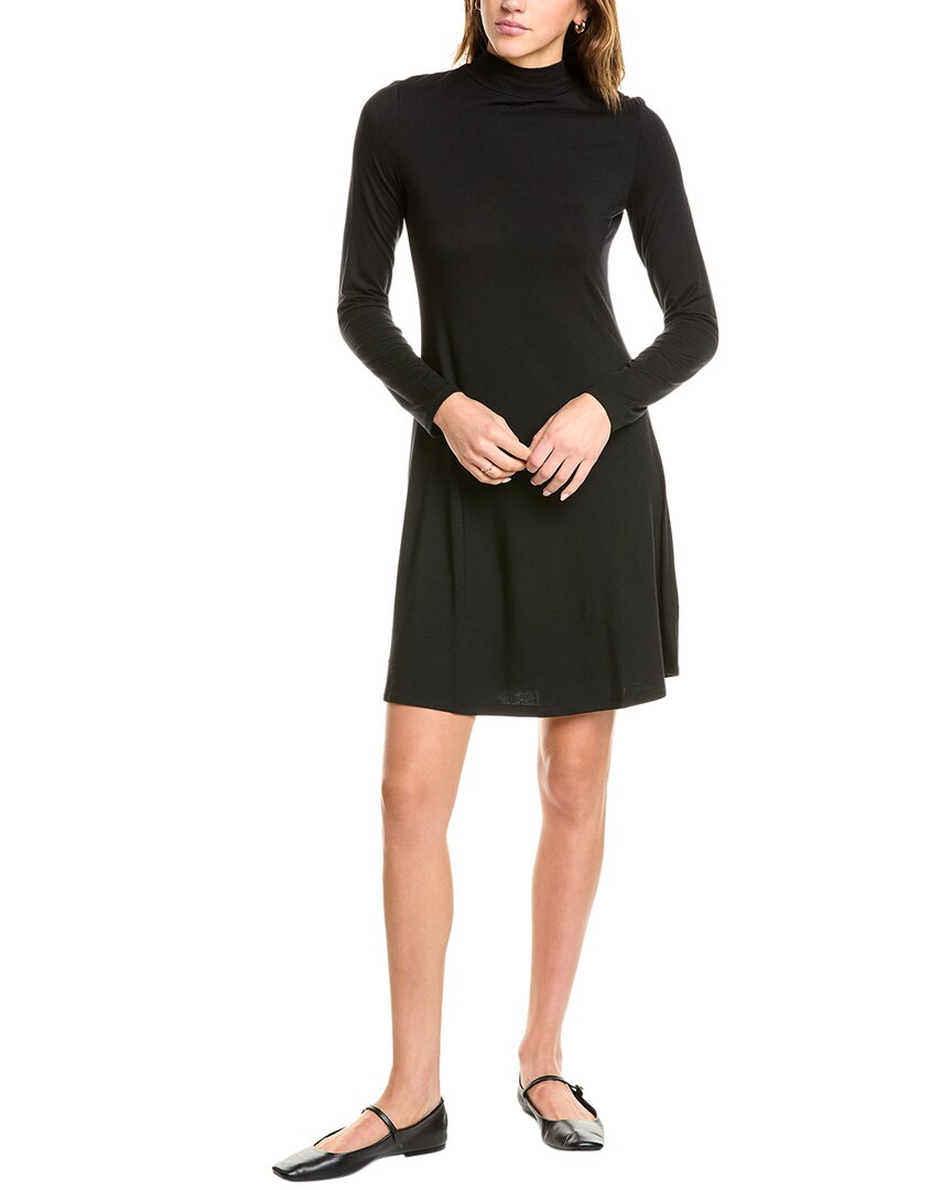 VINCE VINCE MOCK T-SHIRT DRESS