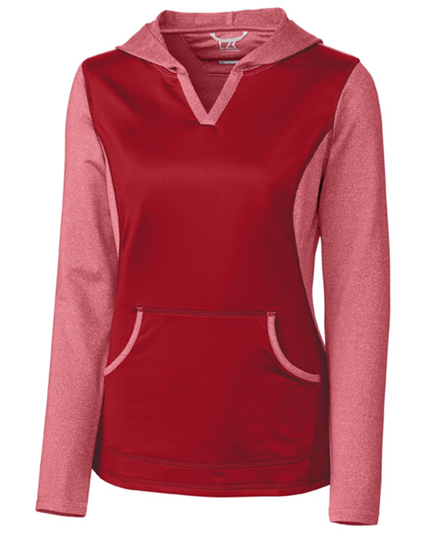 Shop Cutter & Buck Tackle Hoodie In Red