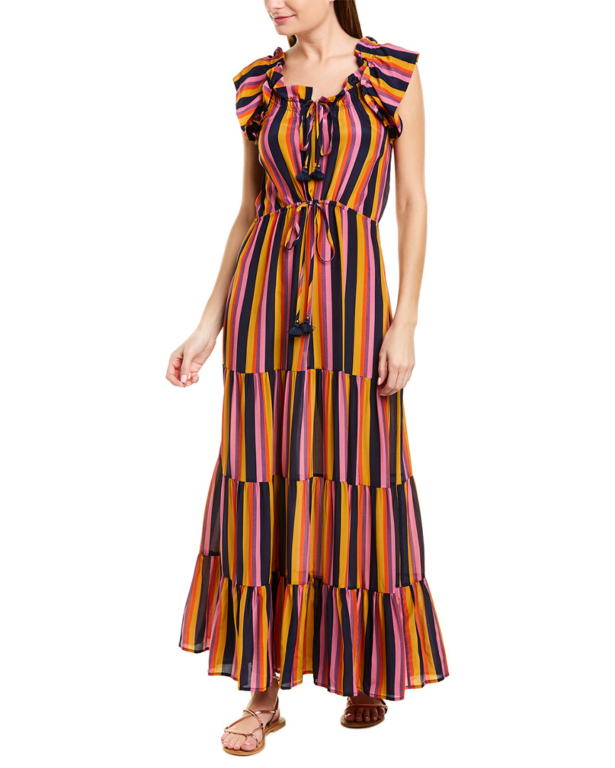 Image of Figue Gianna Silk Maxi Dress