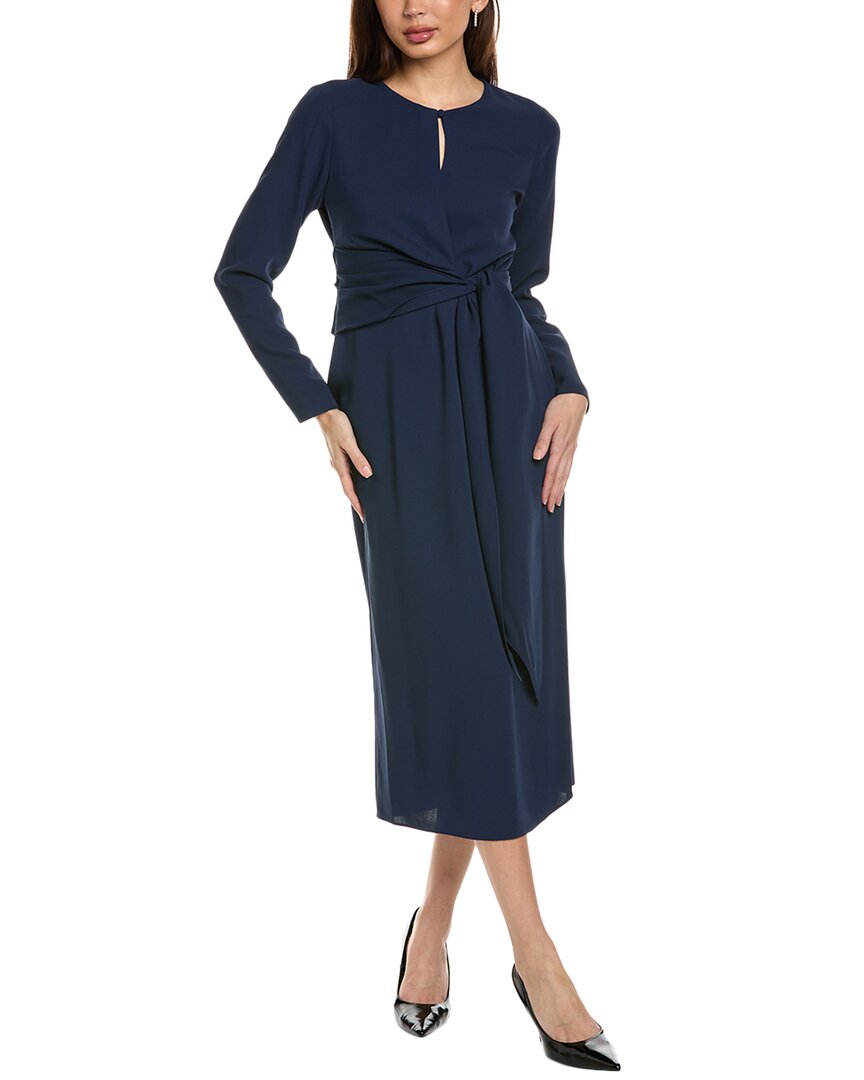 LAFAYETTE 148 LAFAYETTE 148 NEW YORK CUTOUT BELTED DRESS