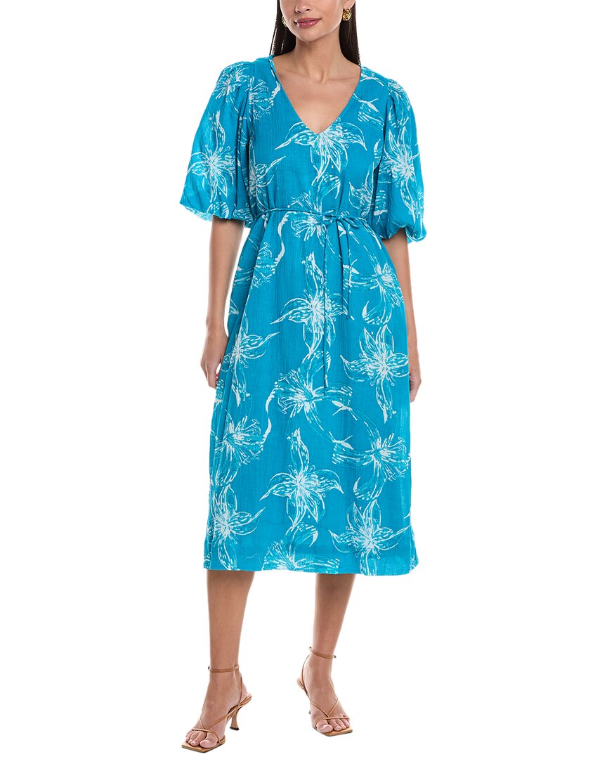 Ro's Garden Ros Garden Naira Crinkle Maxi Dress In Multi