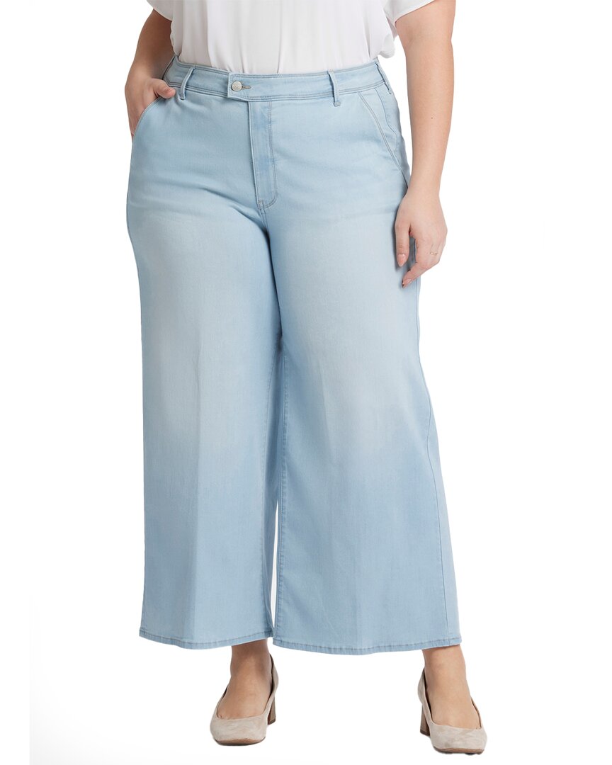 Nydj Mona High Waist Ankle Wide Leg Trouser Jeans