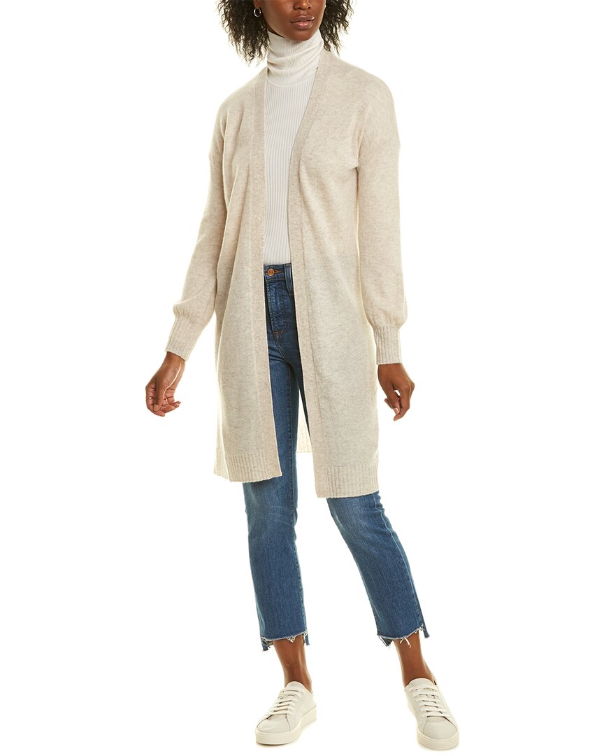 Image of Forte Cashmere Long Cashmere Cardigan