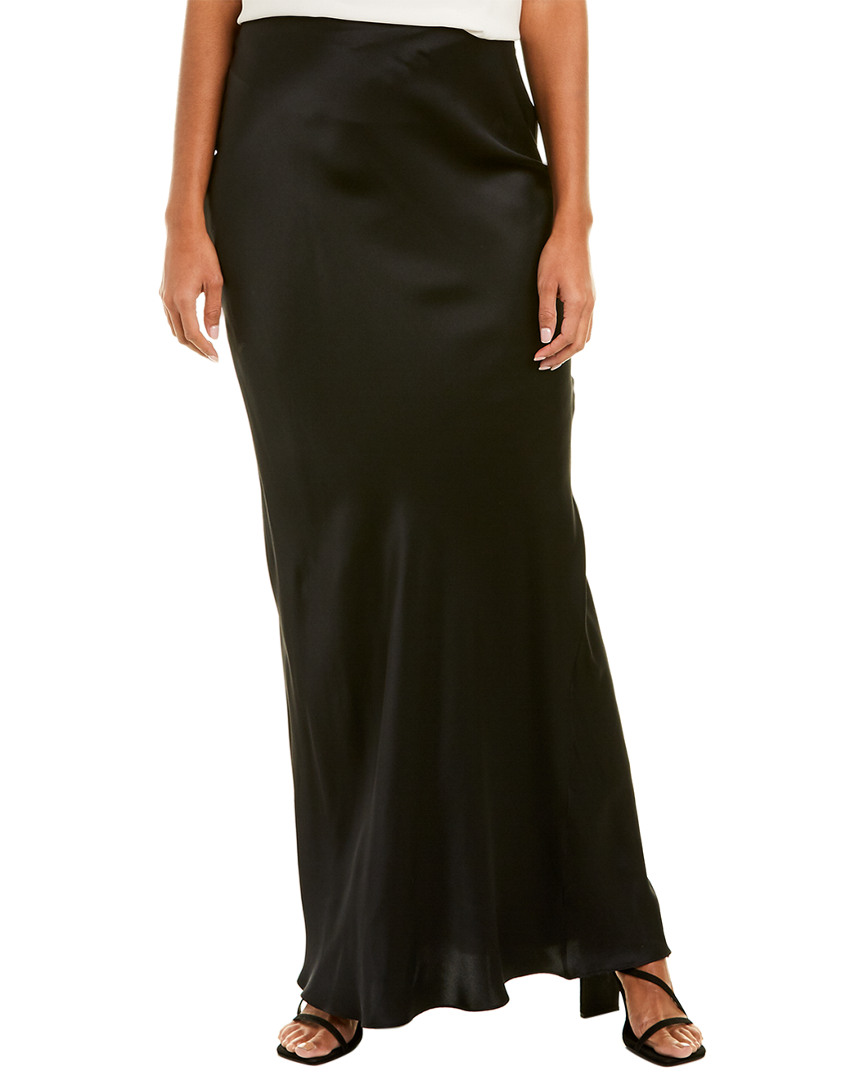 Image of SABLYN Valentina Silk Maxi Skirt