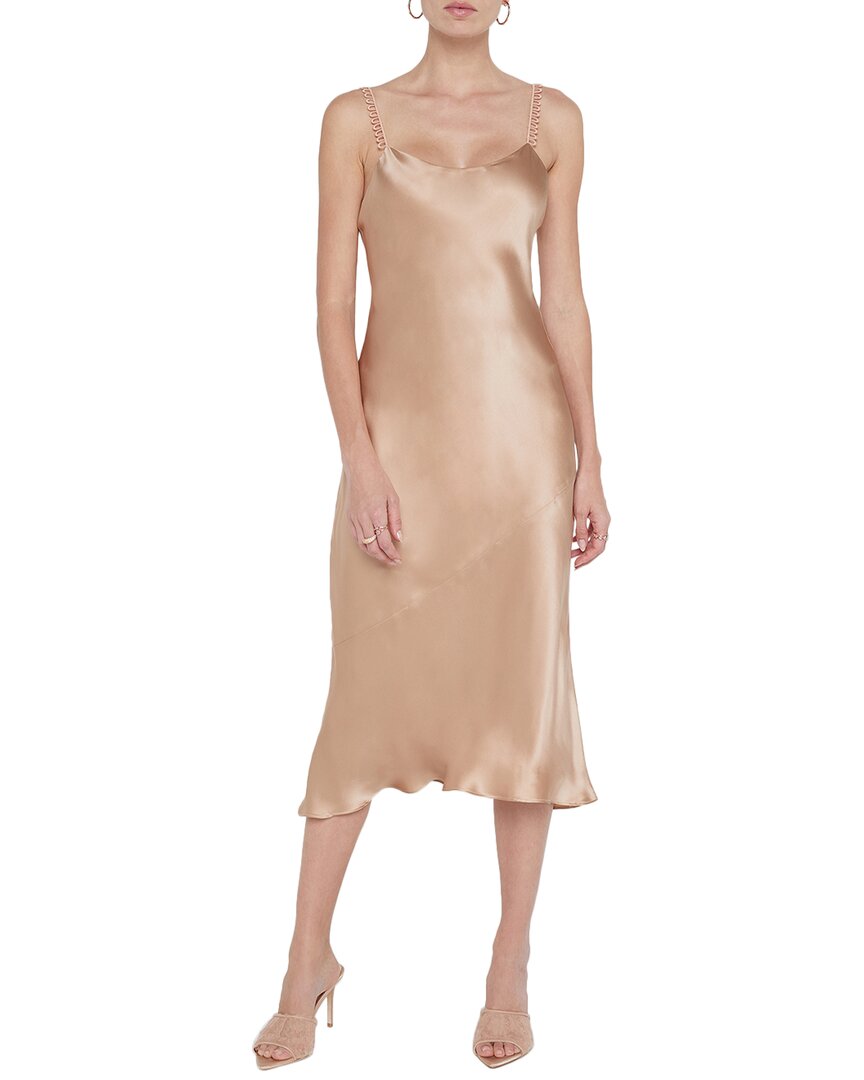 L Agence Rosabella Silk Dress