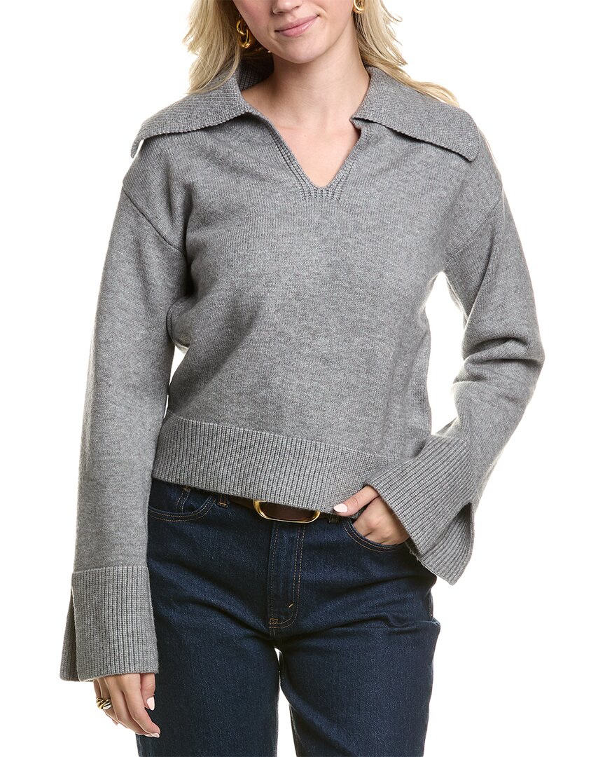 Femme Society Sweater In Grey