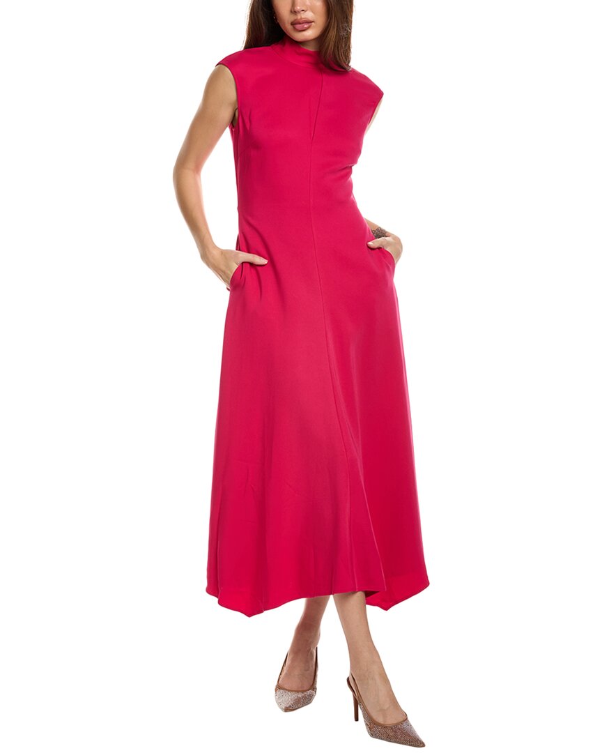 Reiss Livvy Open Back Midi Dress