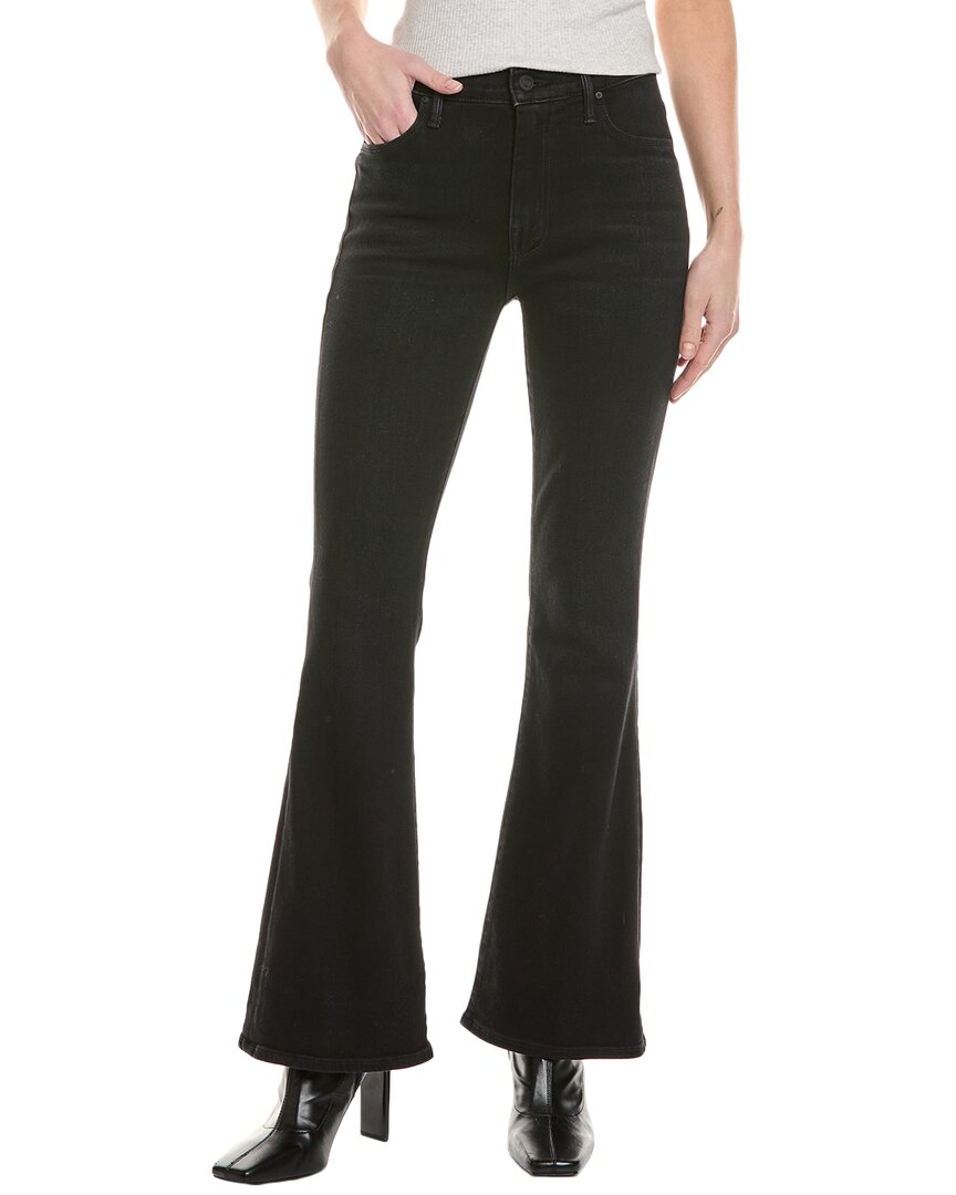 Mother The Weekender Fray Jeans Chip On My Shoulder In Black