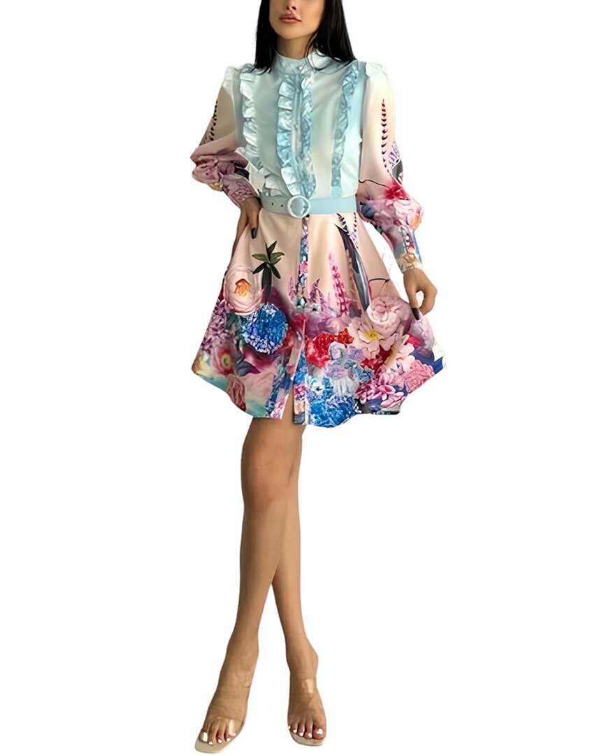 Wellway Mini Dress In Multi