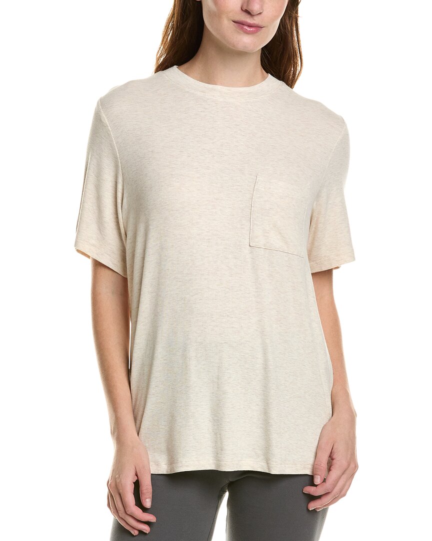 Ivl Collective Boyfriend Sleep T-shirt In Beige