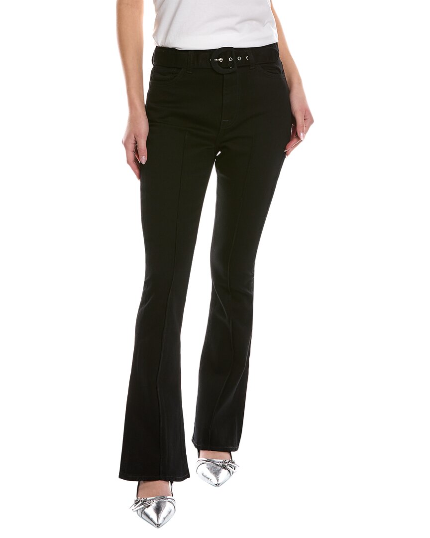 Shop 7 For All Mankind Black Ultra High-rise Skinny Bootcut Jean