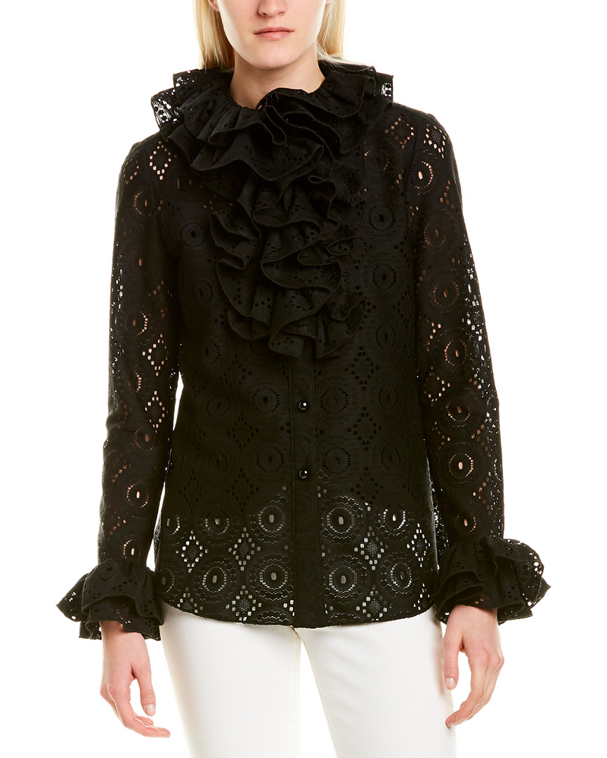 Image of Anna Sui Deco Fleur Blouse