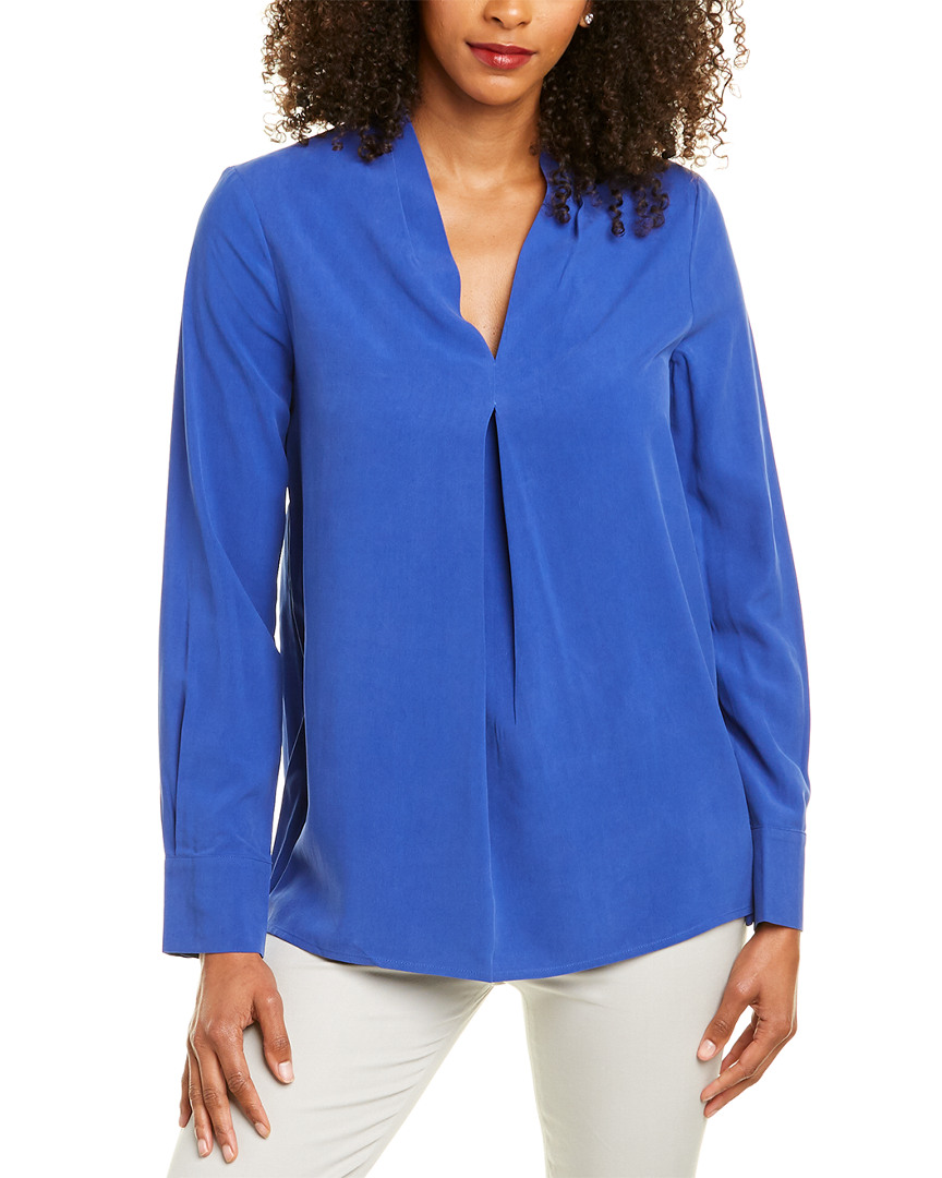 Image of tyler boe Carson Silk Blouse