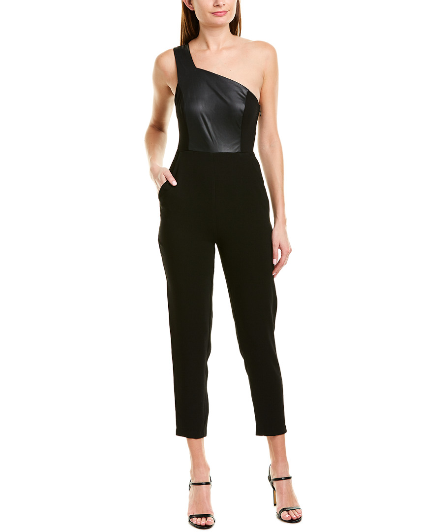 Bcbgeneration One-Shoulder Jumpsuit Women's Black 0 | eBay