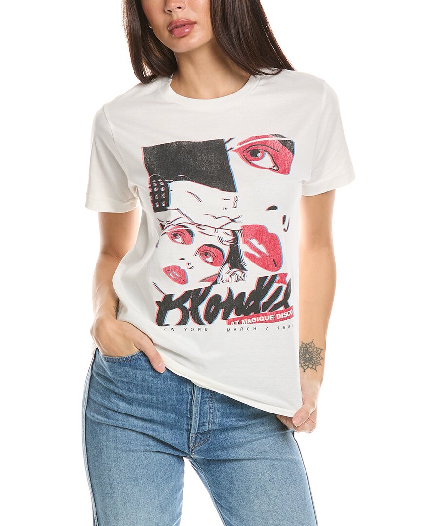 Shop Goodie Two Sleeves Blondie T-shirt In White