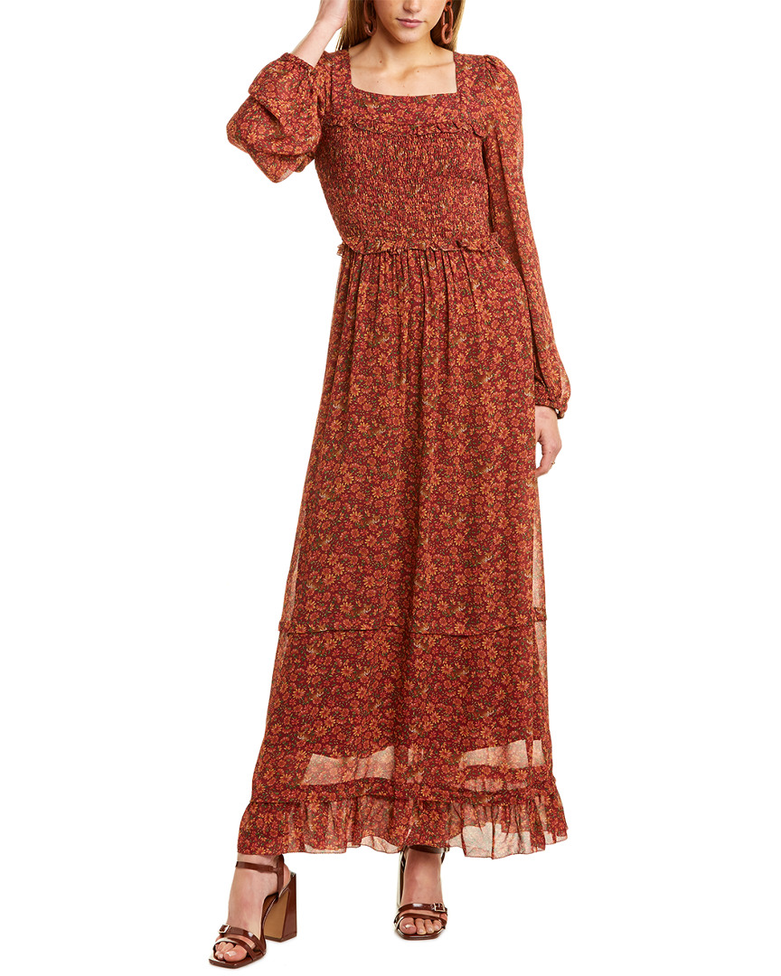 Image of Farm Rio Leopard Garden Maxi Dress
