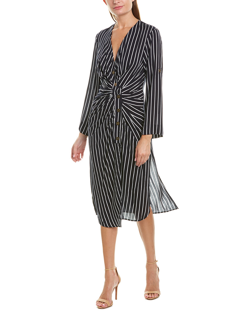 Image of rosewater remi Tie-Hem Midi Dress