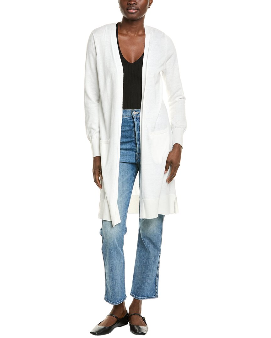 Elie By Elie Tahari Full-length Open Front Cardigan