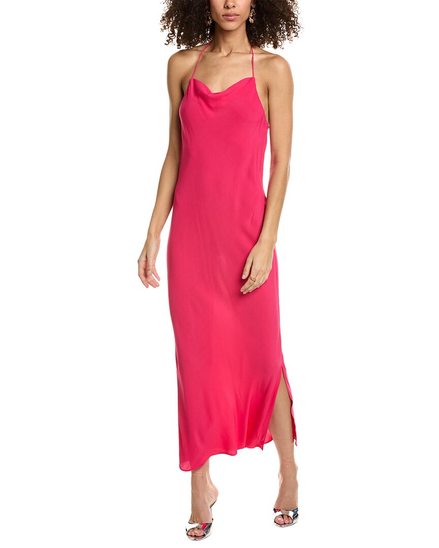 Shop Ba&sh One-shoulder Slip Dress