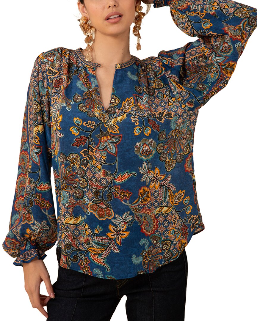 Hale Bob Maisie Silk Blouse