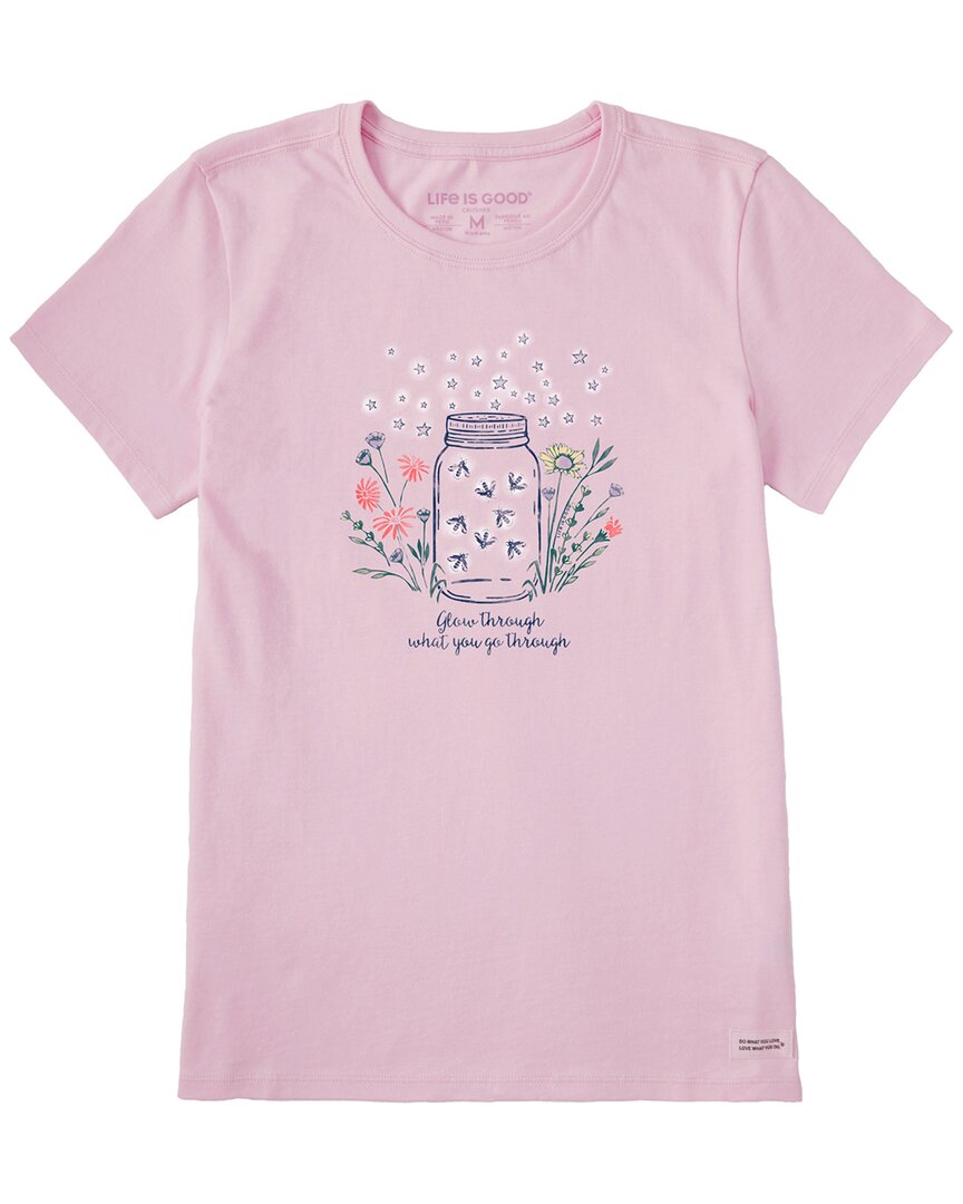 Life Is Good ® Crusher T-shirt In Pink