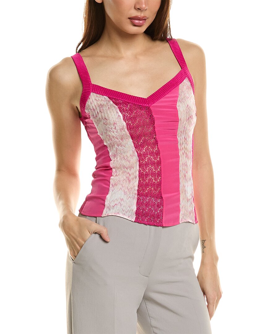 MISSONI MISSONI SILK-BLEND TANK TOP
