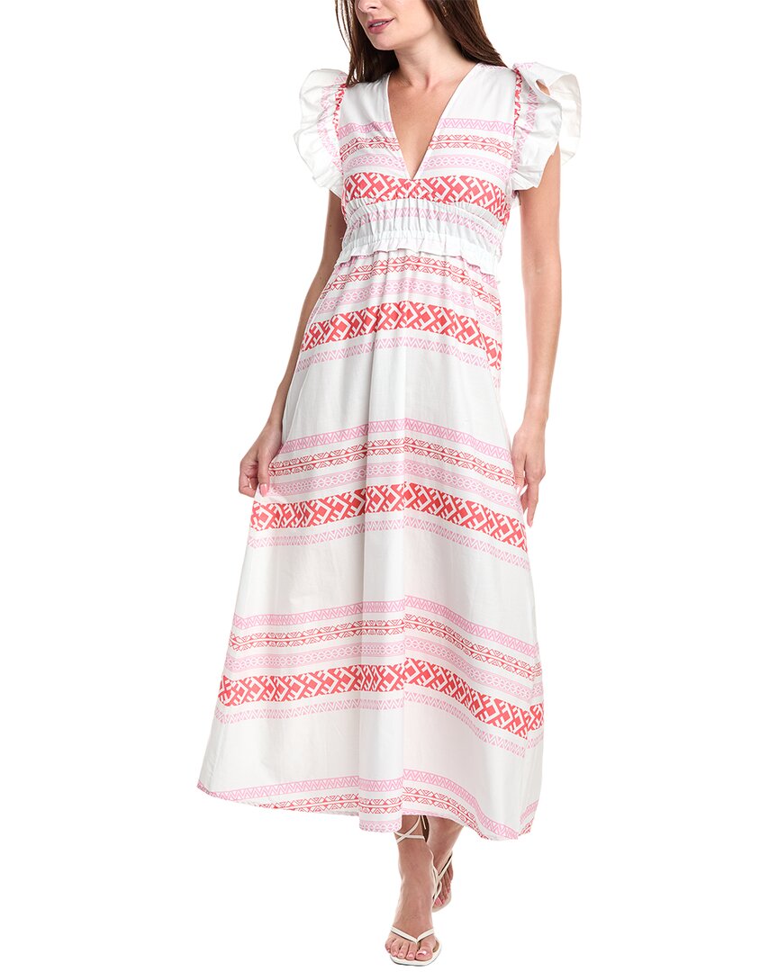 Sail To Sable Midi Dress In Pink