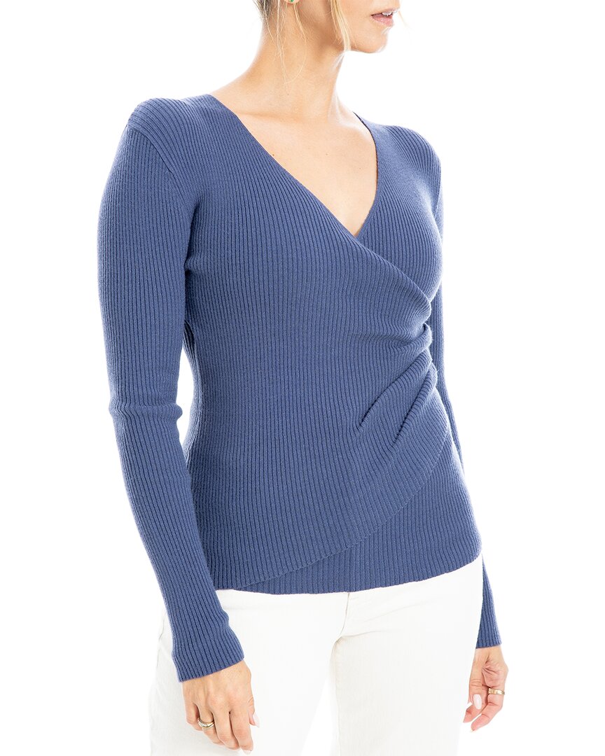 Shop Max Studio Faux Wrap Sweater