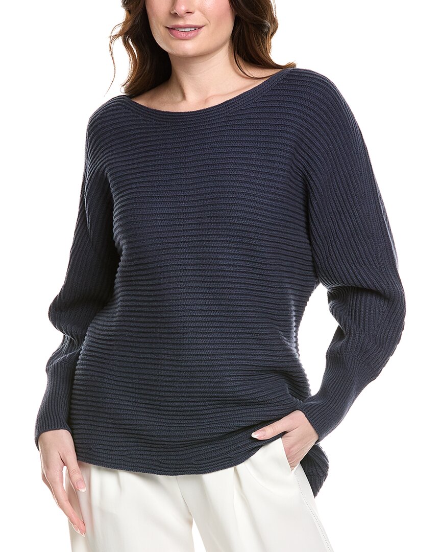 Cabi Fate Theodore Sleeve Sweatshirt In Black