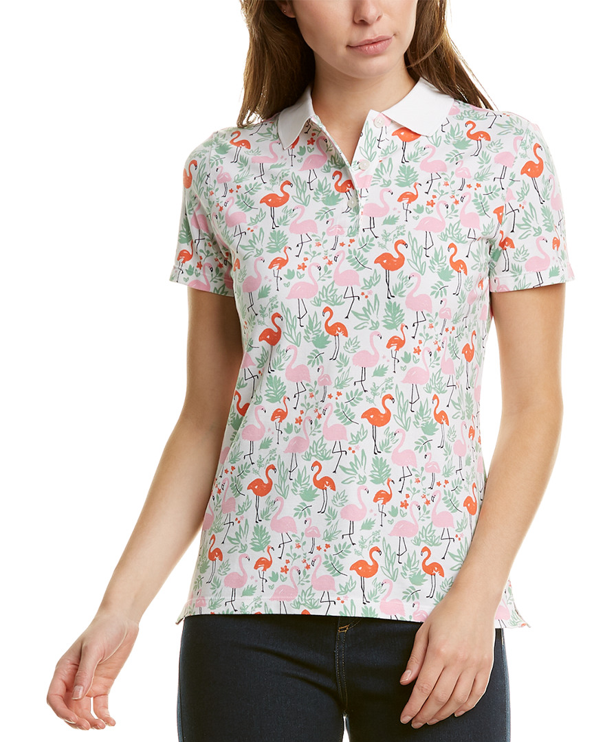 Image of Brooks Brothers Printed Polo Shirt