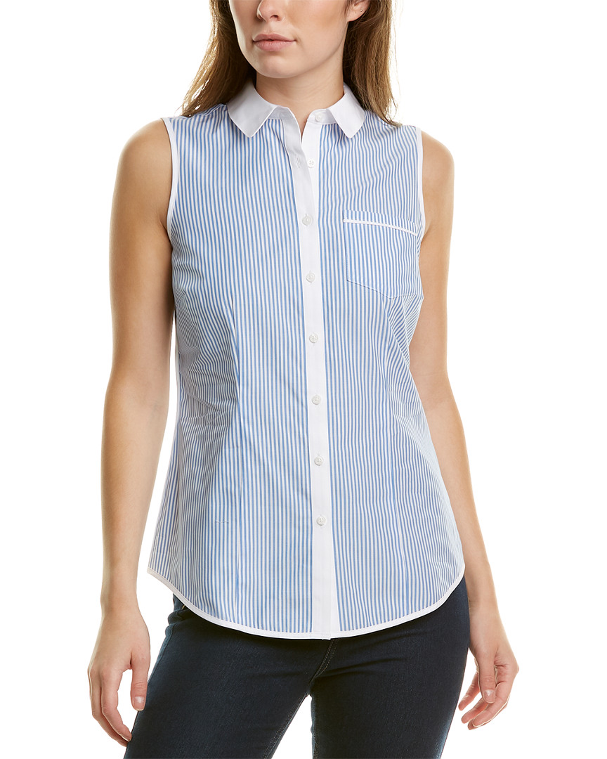 Image of Brooks Brothers Sleeveless Blouse
