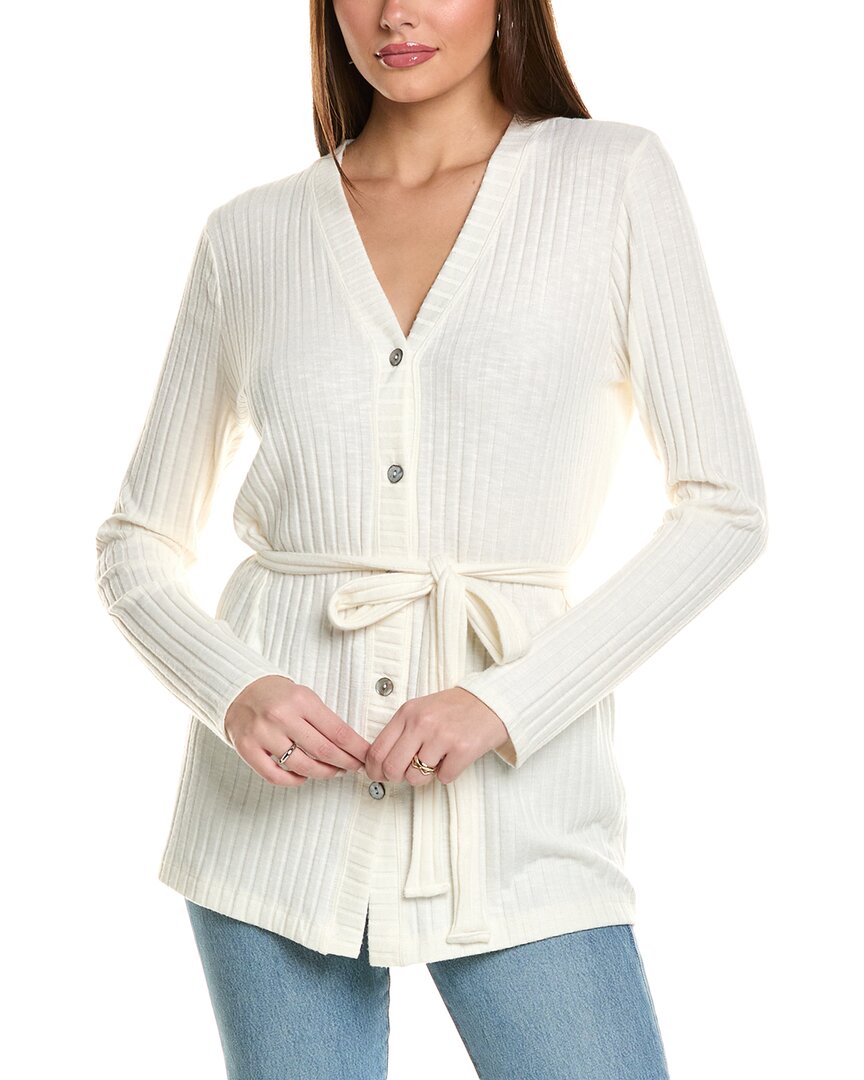 Michael Stars Celeste Cardigan In White