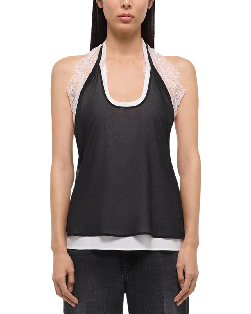 Helmut Lang Lace Dancer Top