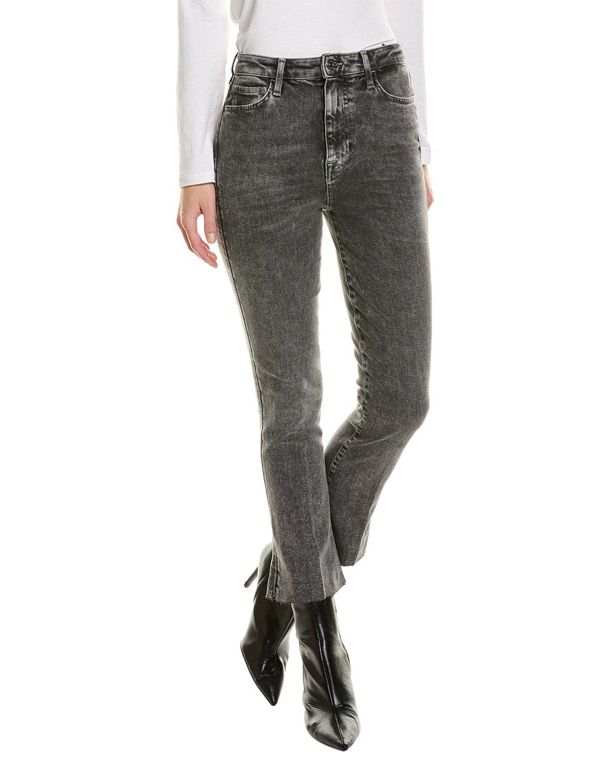 Shop 7 For All Mankind Ultimate Ultra High-rise Skinny Kick Jean In Black