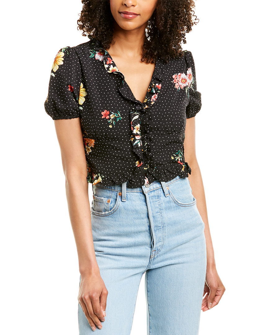 Image of Lost + Wander Downtown Floral Top