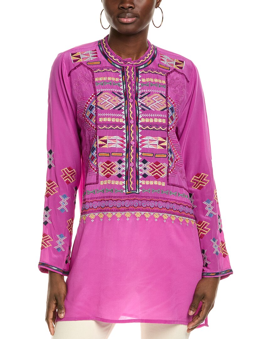 Johnny Was Miraz Silk Tunic