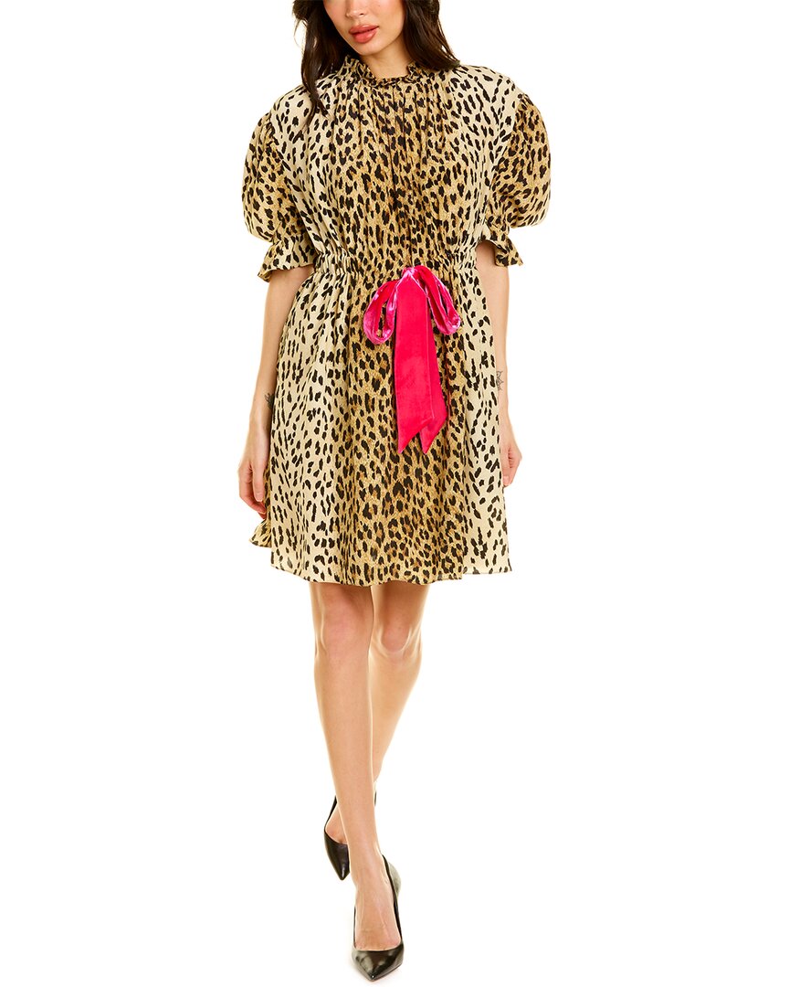 VALENTINO VALENTINO SILK MINI DRESS