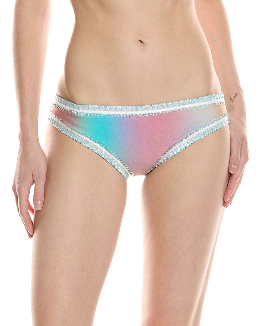 Platinum Inspired By Solange Ferrarini Bikini Bottom In Blue