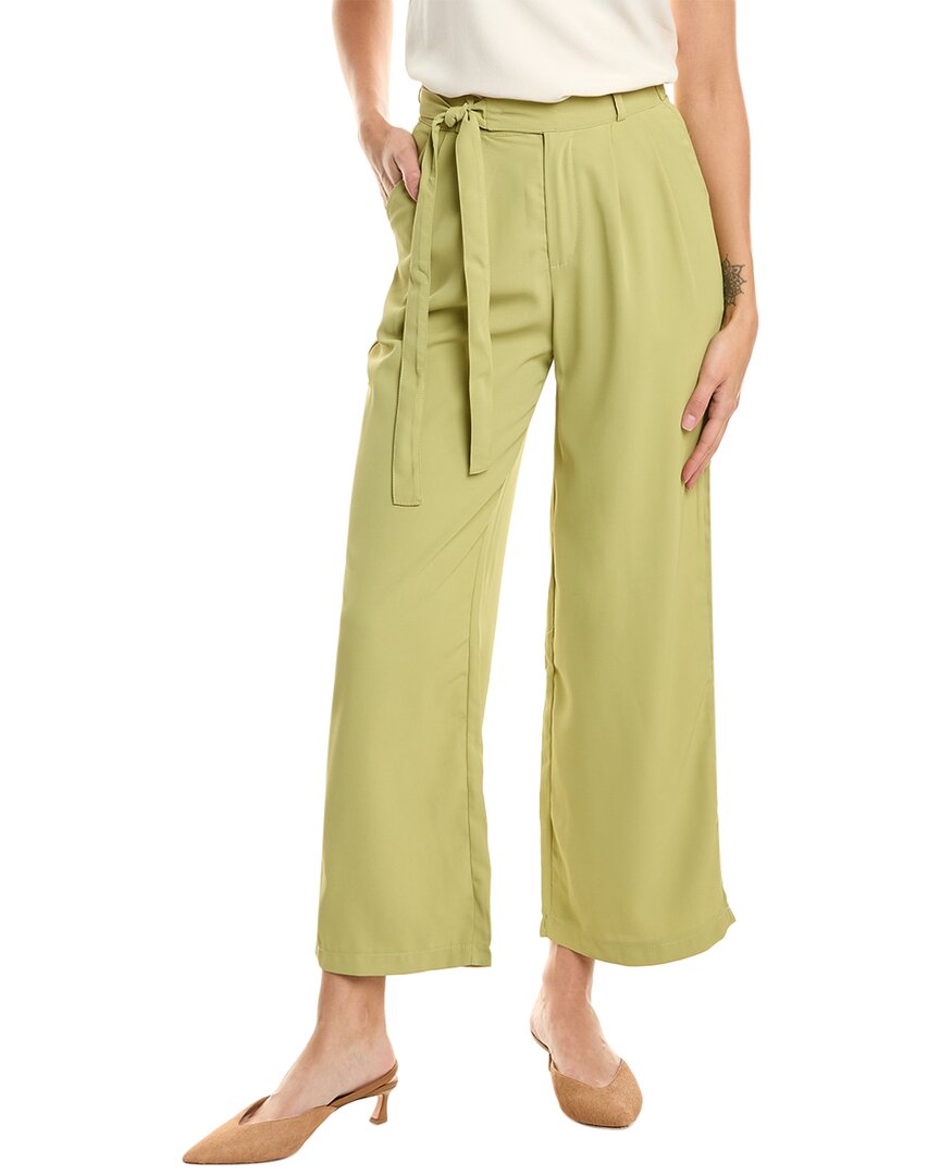 Shop Colette Rose Trouser In Green