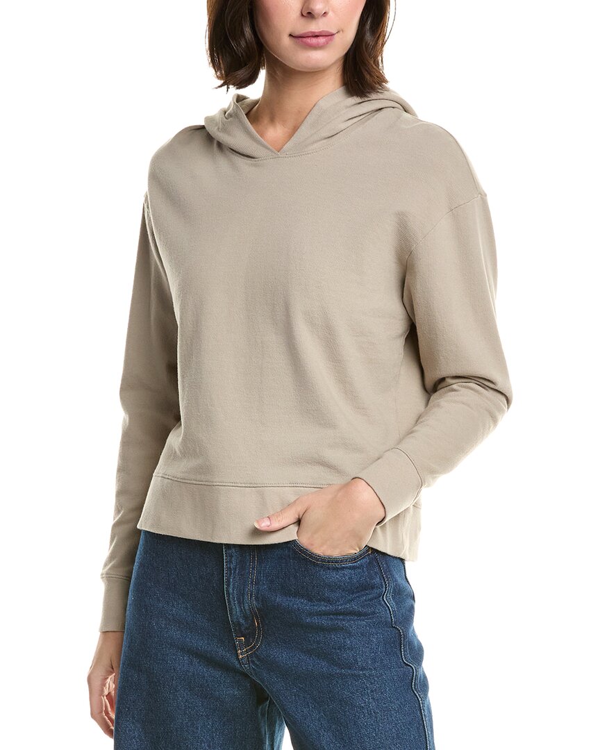 James Perse Pullover Hoodie In Brown