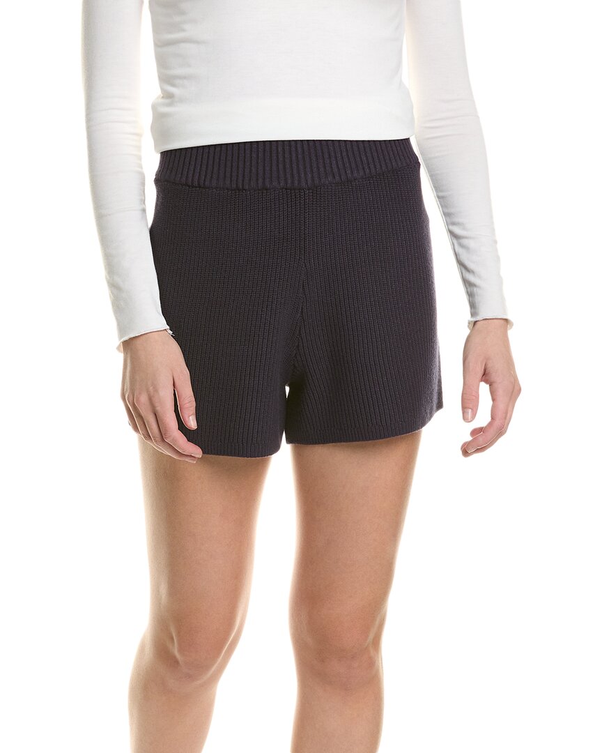 Ivl Collective High-rise Sweater Short In Blue