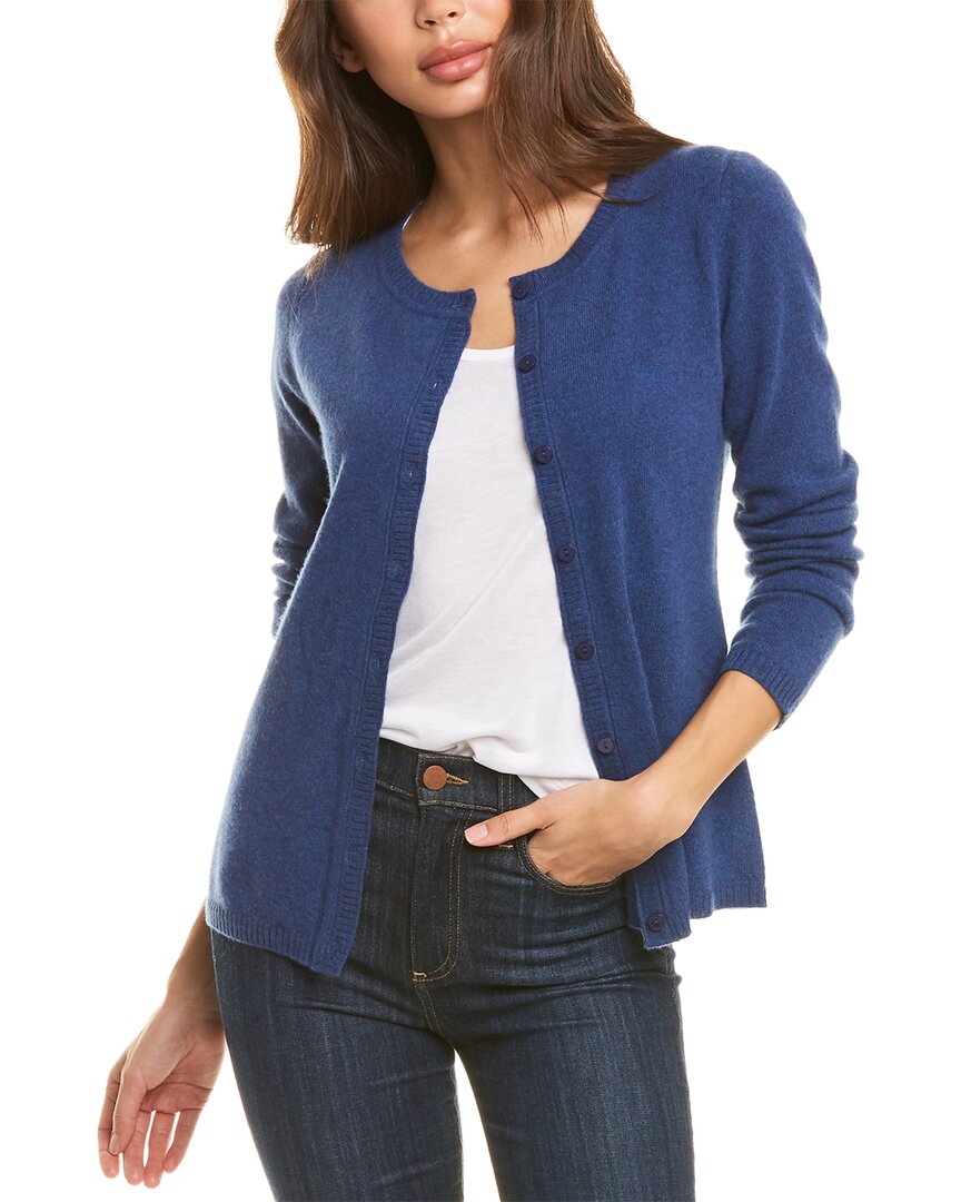 Image of Qi Cashmere Button Cashmere Cardigan